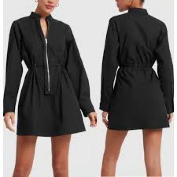 GOOP Grossman utility mini Zipper Dress - Picture 1 of 7
